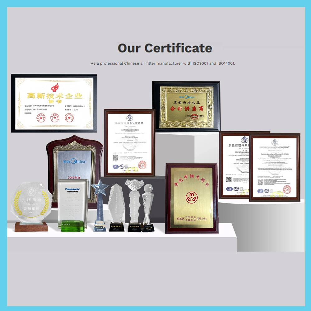 Our certificates(1) 인증서 (1)
