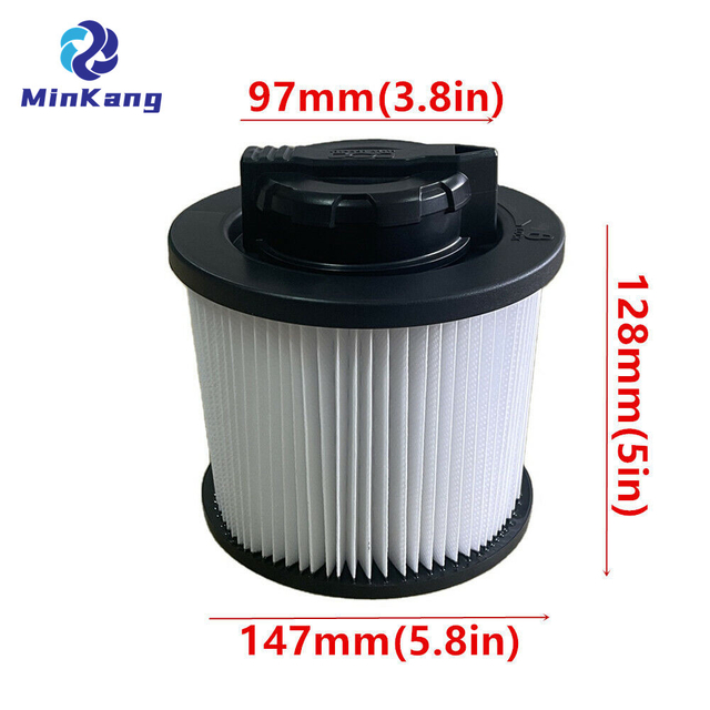 DeWalt DXVC4001 카트리지 필터는 DXV04T DXVO5P DXV05S DXV08S와 호환되는 4갤런용 습식 건식 진공 청소기 부품 구매 