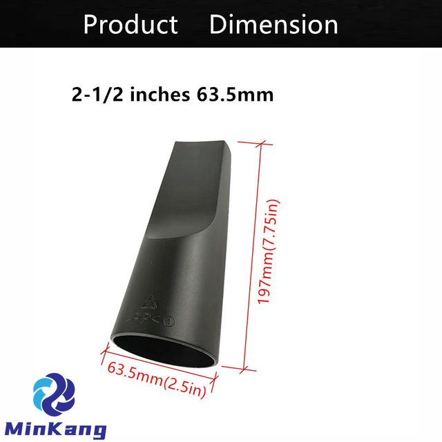 v2ct 63.5mm 진공 청소기 진공 청소기 Crevice 도구 최대 2-1/2 인치 호스 시스템 젖은 건식 진공 청소기 액세서리
