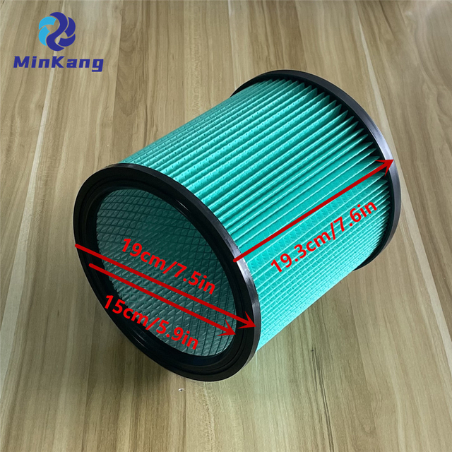 DeWalt 매장 진공청소기에 적합한 녹색 DXVC6914 카트리지 진공 HEPA 소재 필터 