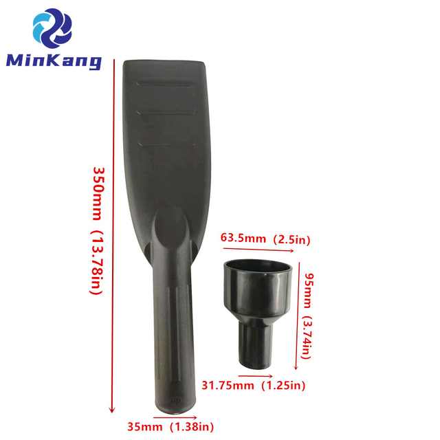 VACMASTER MOST 1-1/4 2-1/2 인치 호스 시스템용 31.75mm 63.5mm 진공 청소기 자동차 노즐 