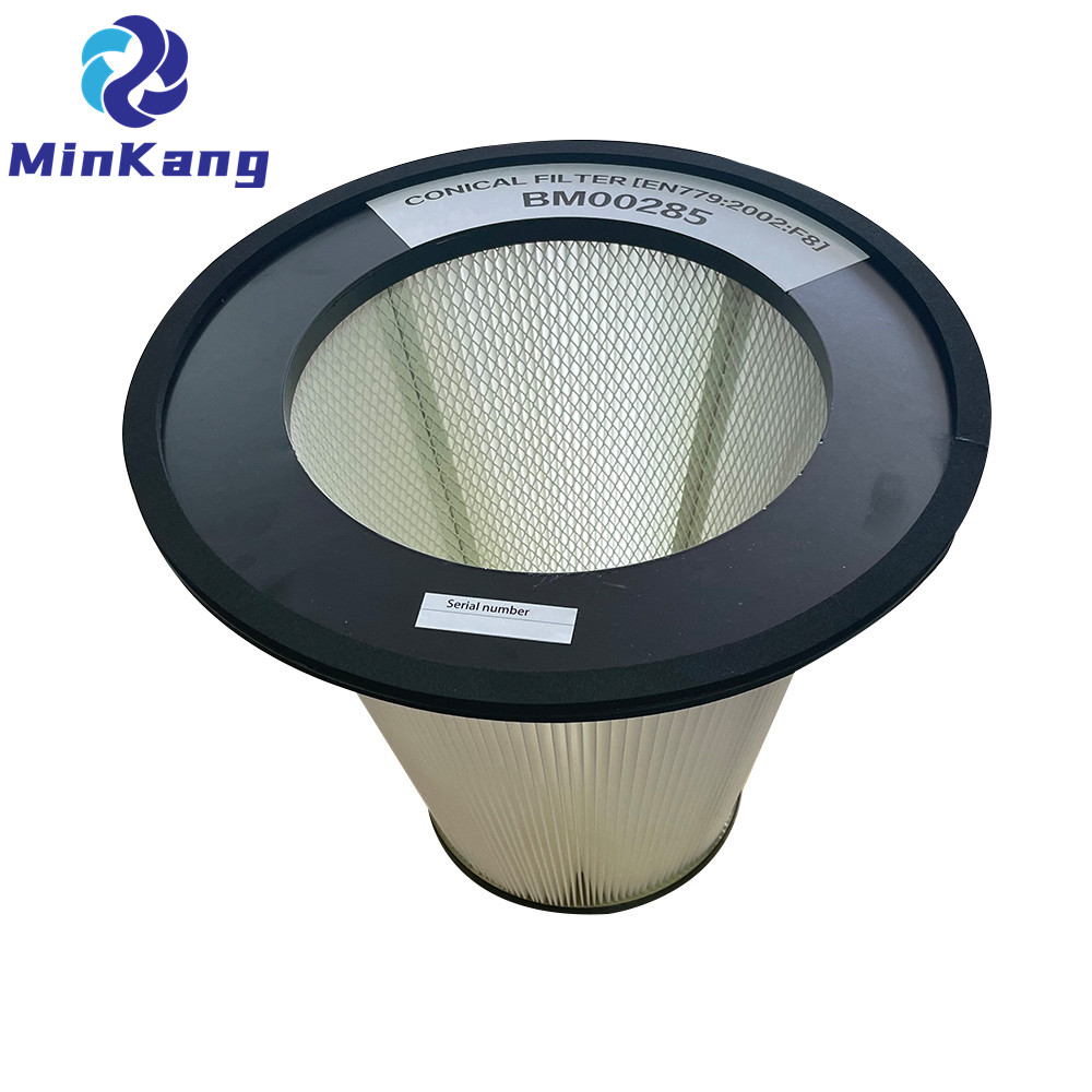 Dashclean 산업용 먼지 제어 진공청소기와 호환되는 BM00285 원뿔형 사전 필터 및 HEPA 필터