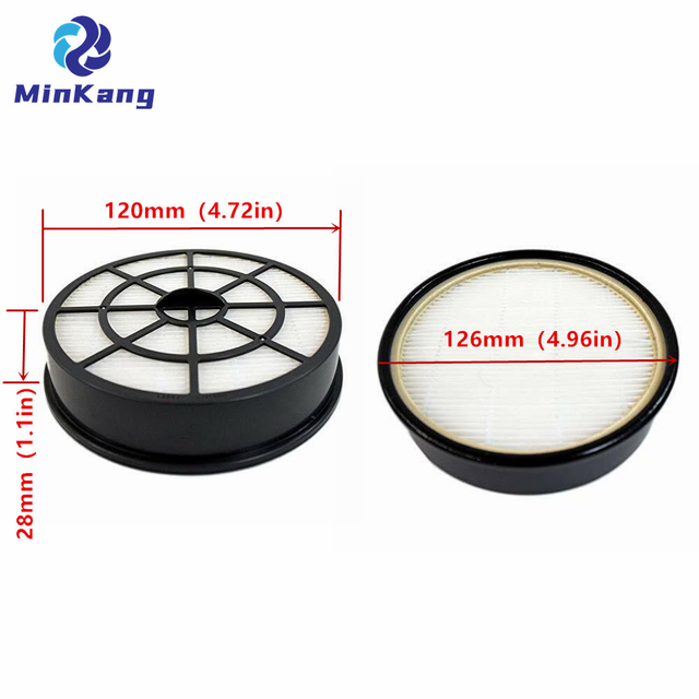 EF-10 #AC38KEDCZV06 KC38KEDCZV06 Kenmore 진공 청소기 부품용 HEPA 미디어 진공 배기 필터 (회색 + 흰색)