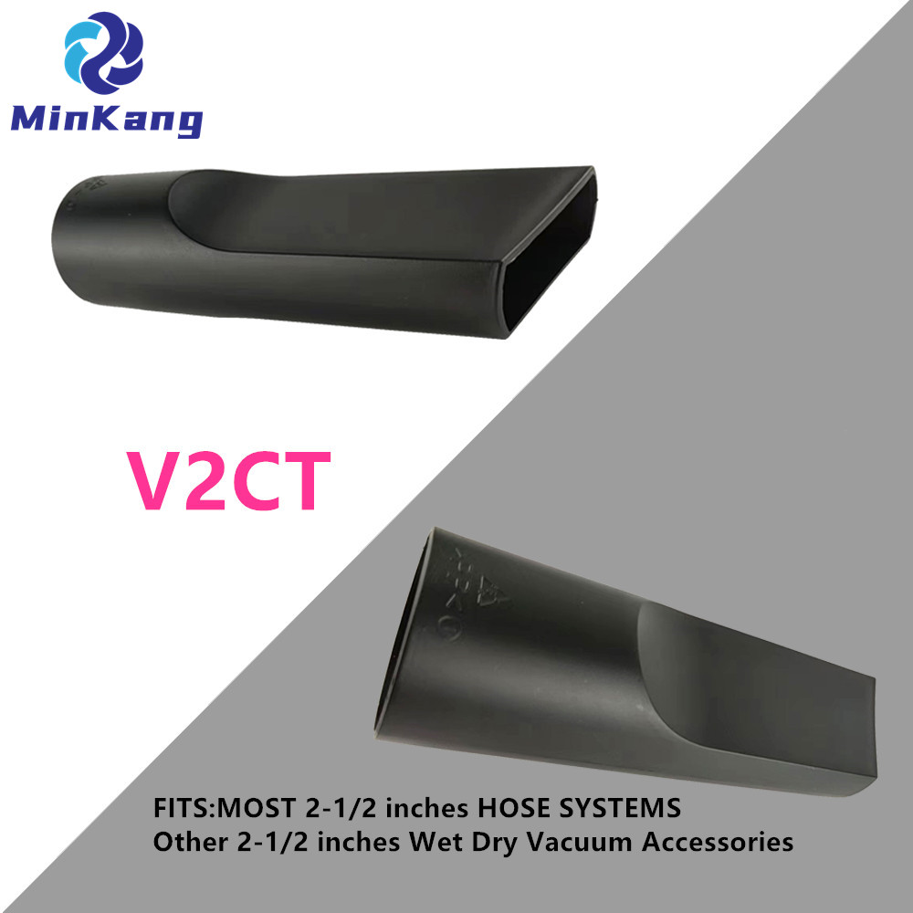 V2CT 63.5mm 진공 청소기 틈새 도구 VACMASTER MOST 2-1/2 인치 호스 시스템 습식 건식 진공 청소기 액세서리