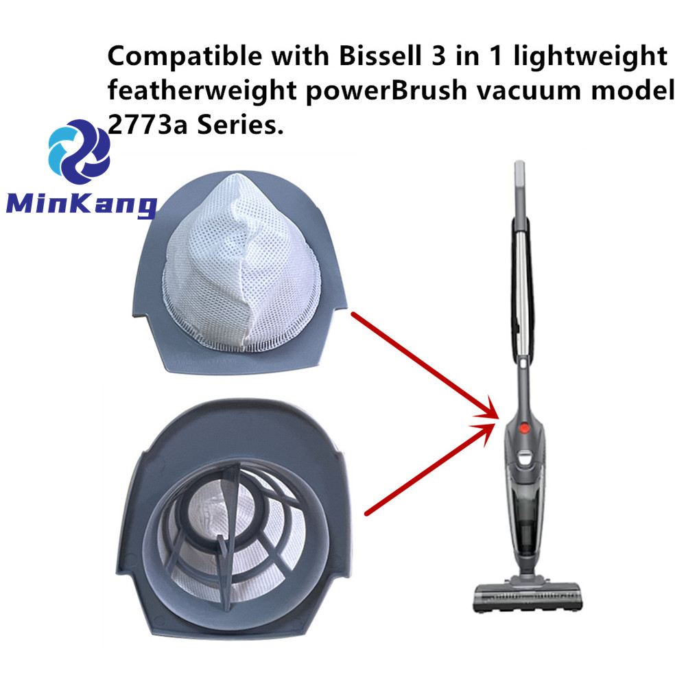 2773 Bissell 3-in-1 경량 페더급 PowerBrush 진공청소기용 필터 