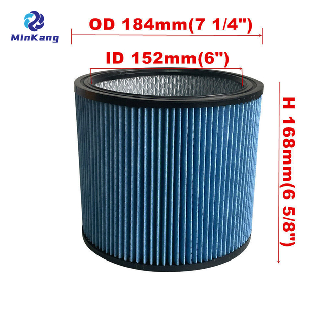 카트리지 진공 필터 90304 90350 90333 Shop Vac 습식/건식 진공용 U형