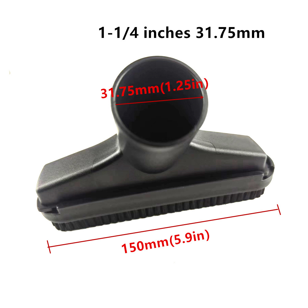 VIUB 1-1/4 인치 31.75mm 진공 청소기 2-in-1 유틸리티 노즐/브러시 대부분의 호스 시스템 