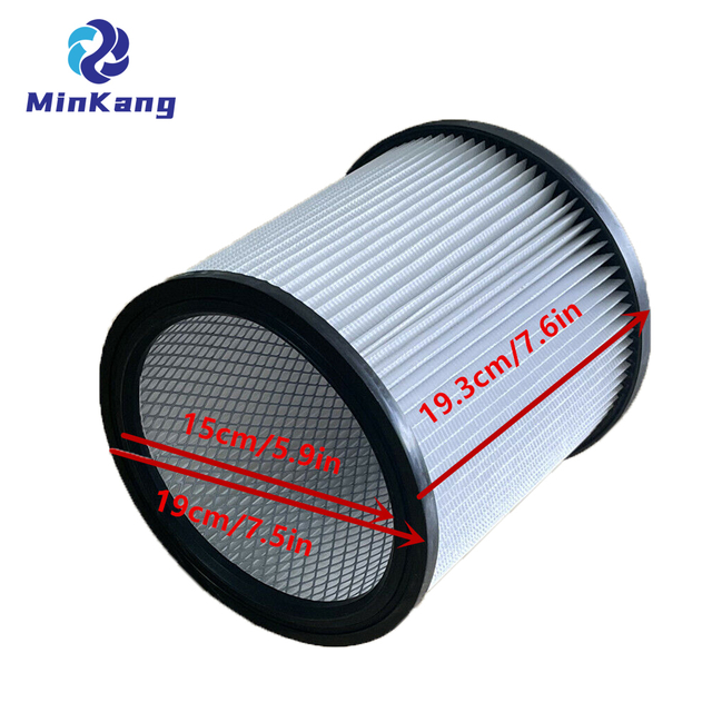 DXVC6910 카트리지 진공 필터 교체 6-16 갤런 습식/건식 진공 청소기 부품용 DeWalt 표준 필터(흰색)