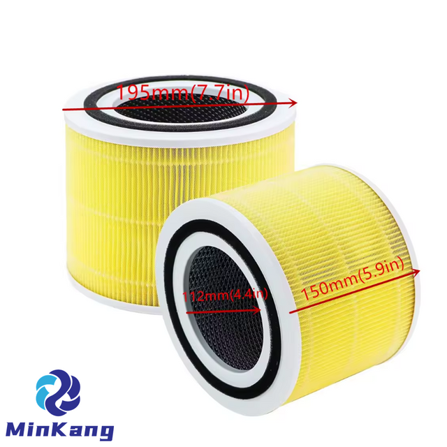 카트리지 공기 청정기 LEVOIT CORE300 CORE-300-RF 진공 액세서리용 3-in-1 H13 True HEPA 필터