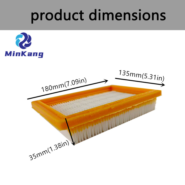 PARKSIDE 무선 습식 및 건식 진공 청소기 PAWD 20-Li A1용 교체용 진공 청소기 HEPA 필터