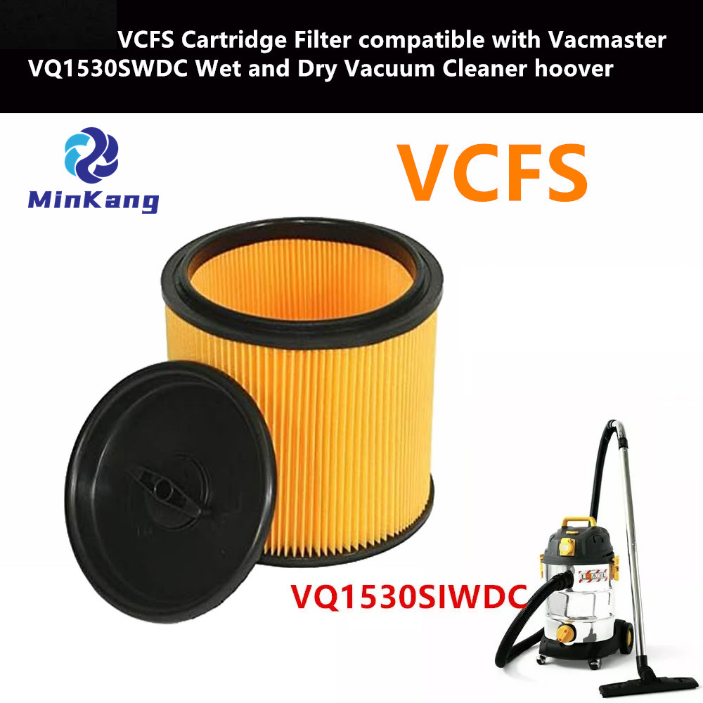 Vacmaster VQ1530SWDC 습식 및 건식 진공 청소기 후버용 VCFS 카트리지 필터