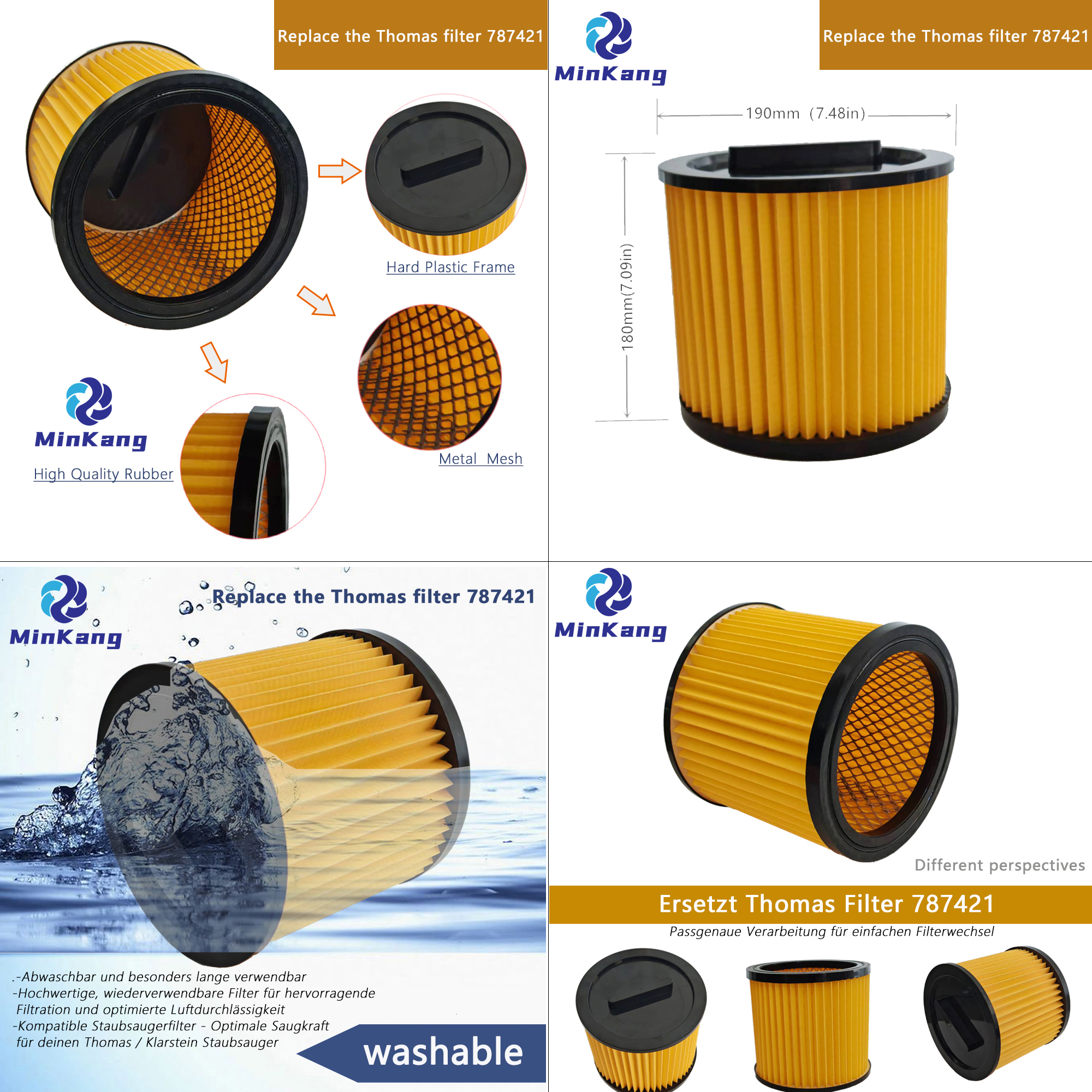 토마스 필터 787421 교체