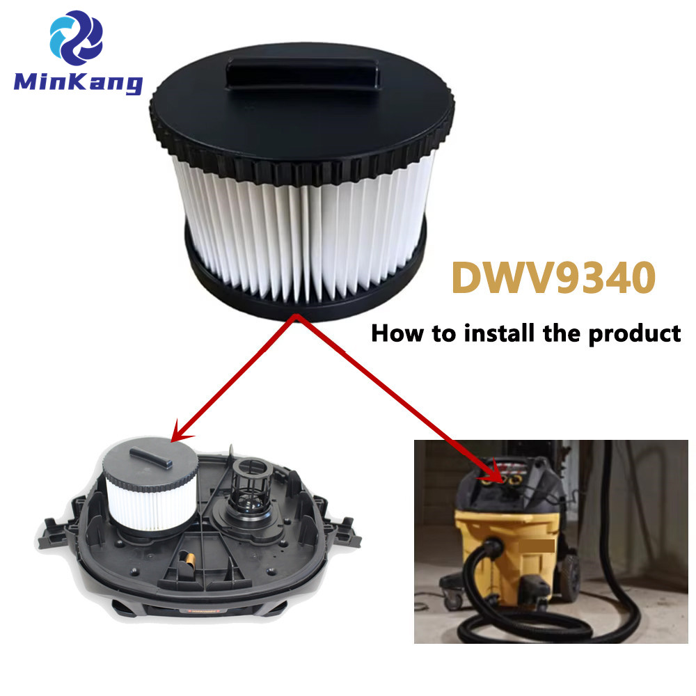 DEWALT DWV902M 건설 먼지 추출기-M 클래스용 DWV9340 진공 HEPA 필터