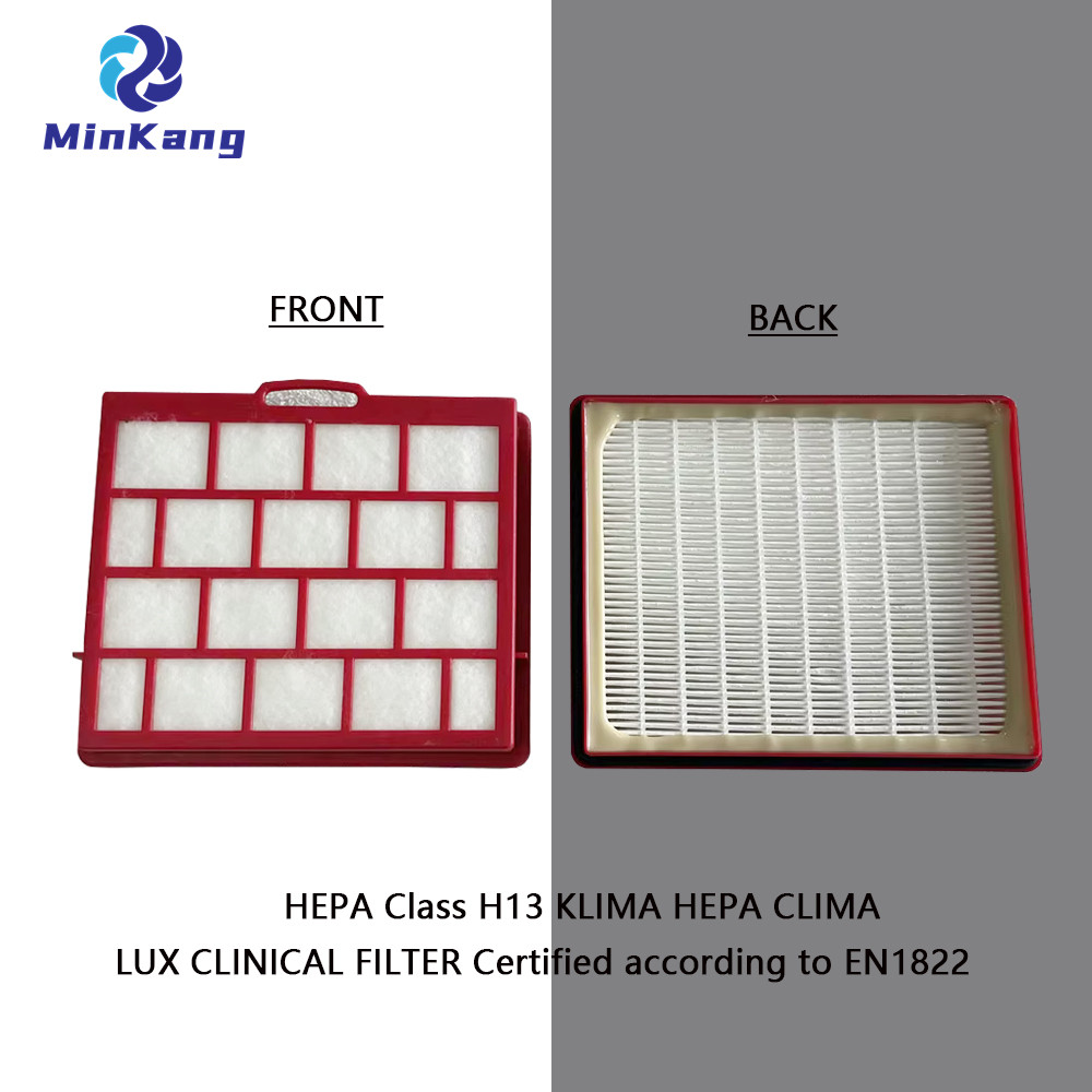 ELECTROLUX용 빨간색 진공 청소기 LUX CLINICAL FILTER HEPA 클래스 H13 KLIMA HEPA CLIMA