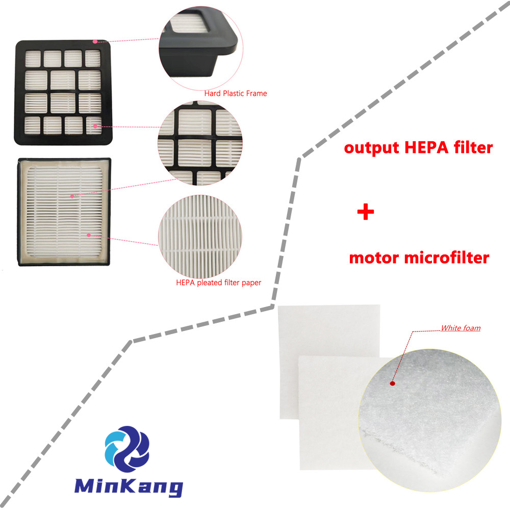 GORENJE 용 출력 HEPA + 모터 필터 229396/ Zelmer ZVCA335X (A6012014012.0) 진공 청소기 