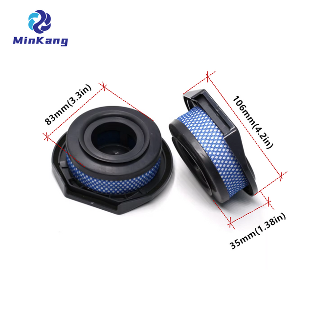 Puppyoo D531 D-532 D-535 예비 부품 용 HEPA 필터 먼지 필터 핸드 헬더 진공 청소기 교체 액세서리