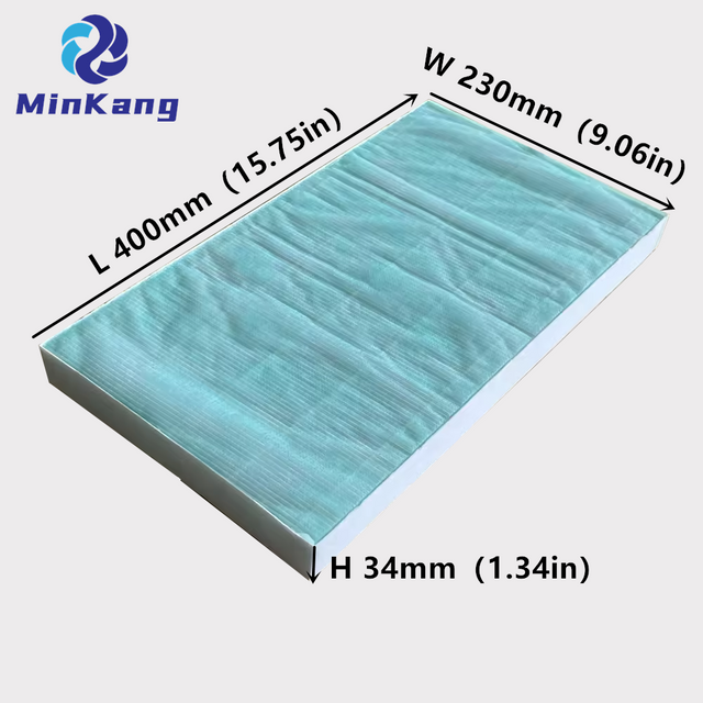 진정한 공기 청정기 필터 교체 Daikin 공기 청정기 ACK70P HEPA 필터 용 탈취 ACK70M-T TCK70M 공기 청정기 부품