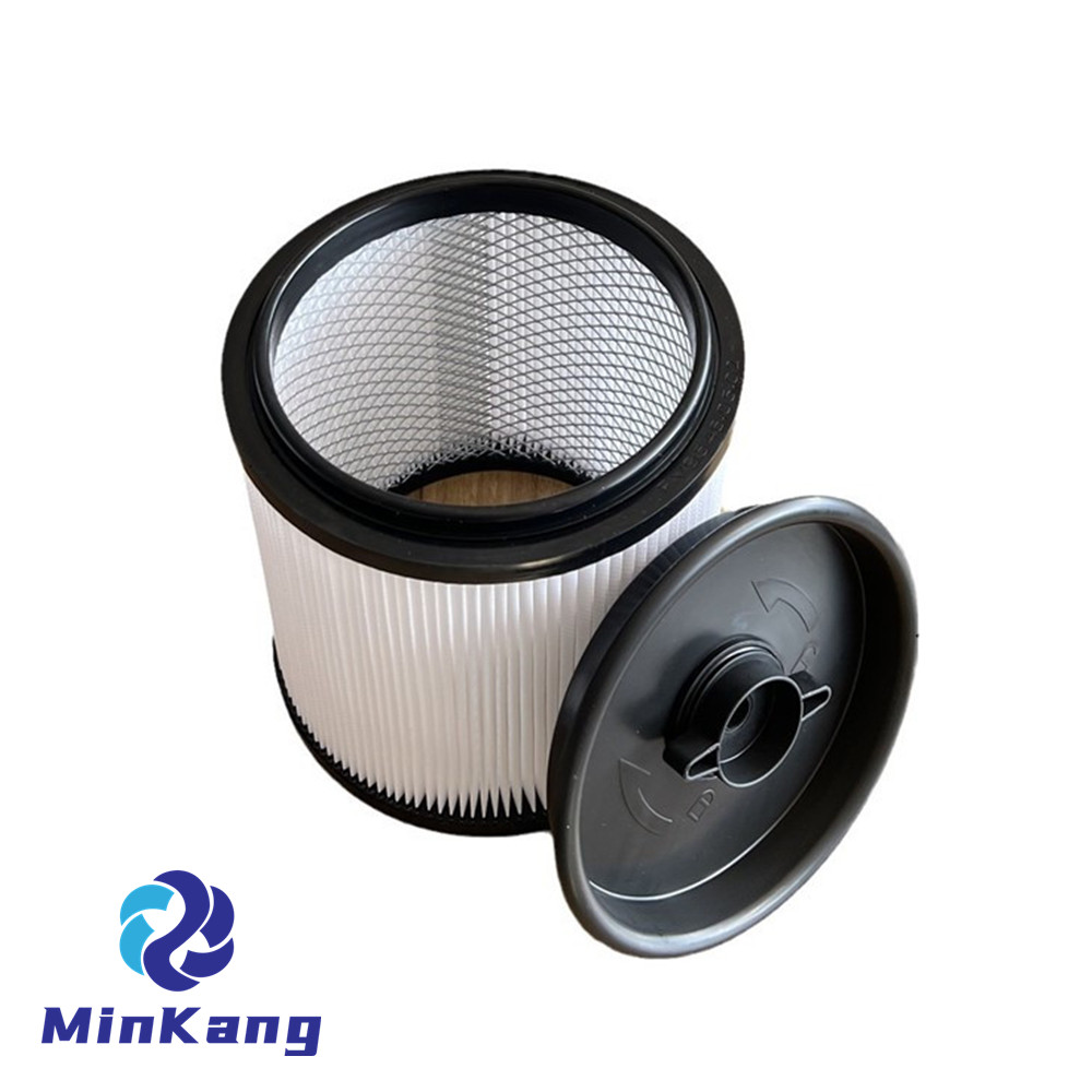 A32RF06 RYOBI RY40WD01 10갤런 습식/건식 진공 청소기 부품용 표준 필터 교체 카트리지 진공 HEPA 필터(흰색)