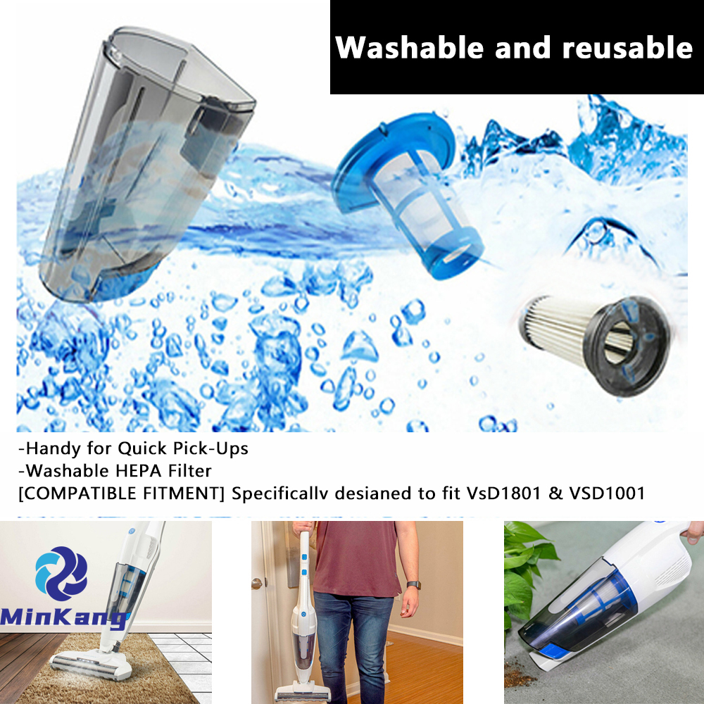 교체 HEPA 필터 및 바구니