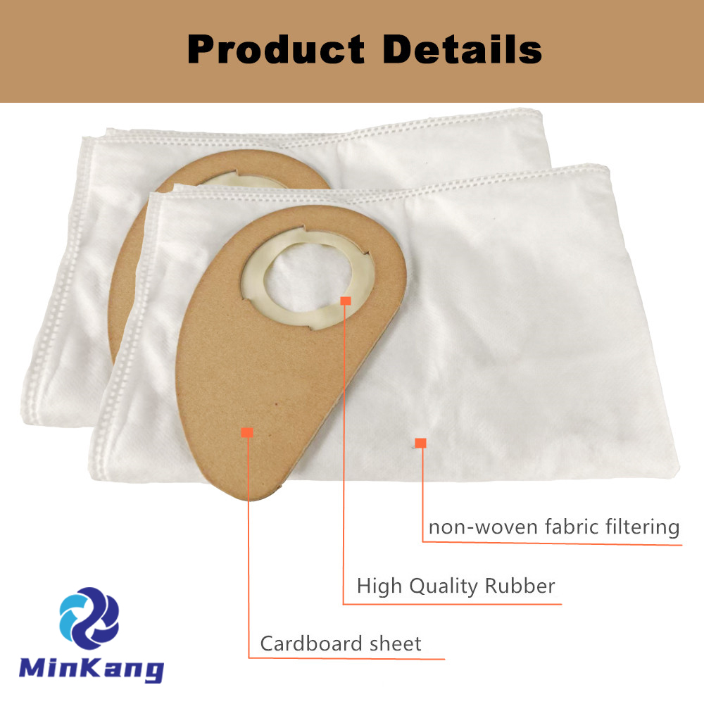 Buddy II용 먼지 봉투 - 12/18/12L/18L 스테인레스 진공 청소기, 부직포