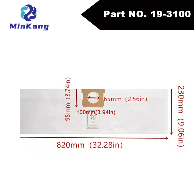 하이퍼 터프 5 갤런 습식/건식 Vac hepa 필터 교체 - 고효율 진공 필터 일회용 가방