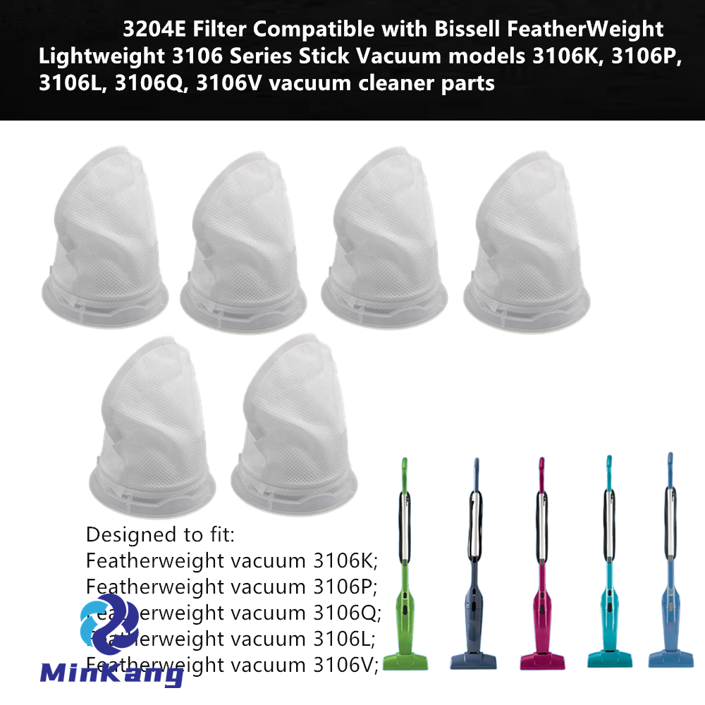 Bissell FeatherWeight 경량 3106 시리즈 스틱 진공용 3204E 필터 