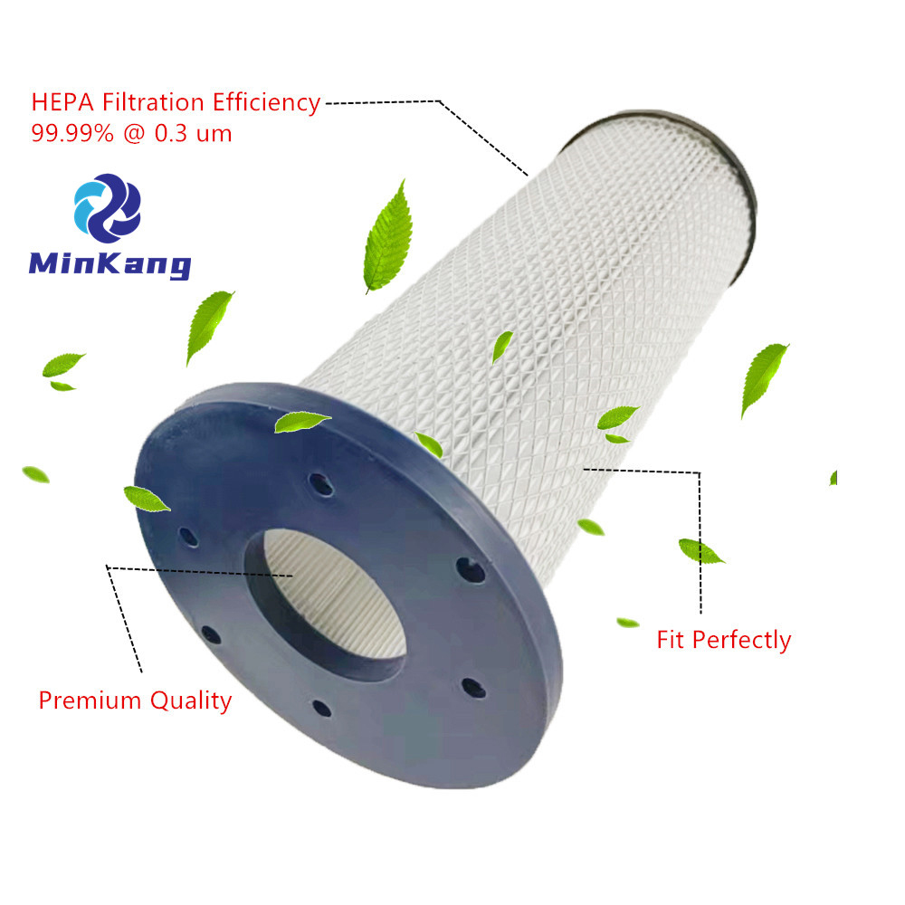 Cartridge Conical Pre Filter 및 HEPA 필터 Dashclean 산업 먼지 제어 진공 청소기 부품 교체